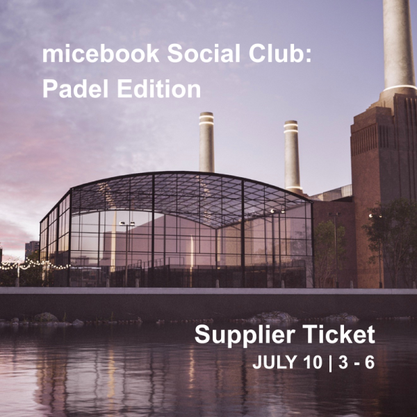 micebook Social Club: Padel Edition (Supplier Ticket)